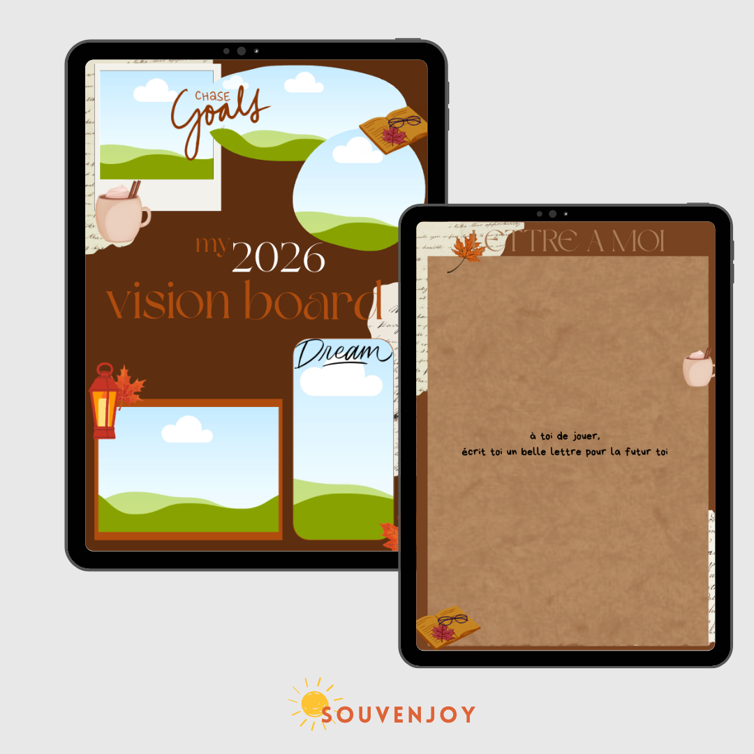 Carnet de visualisation marron