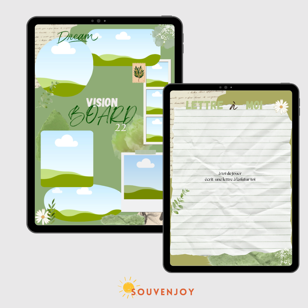 Carnet de visualisation verte